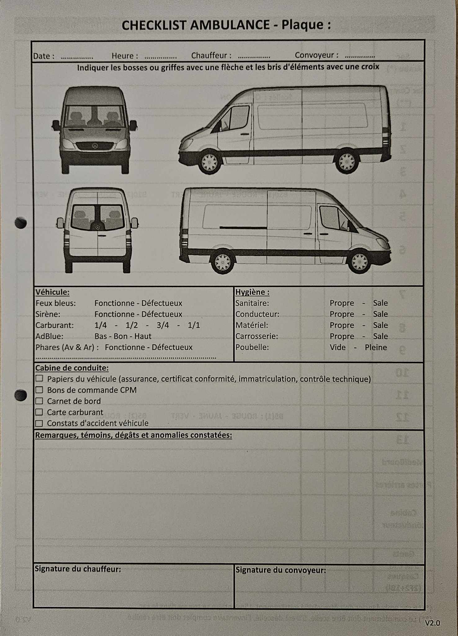 Photo Checklist