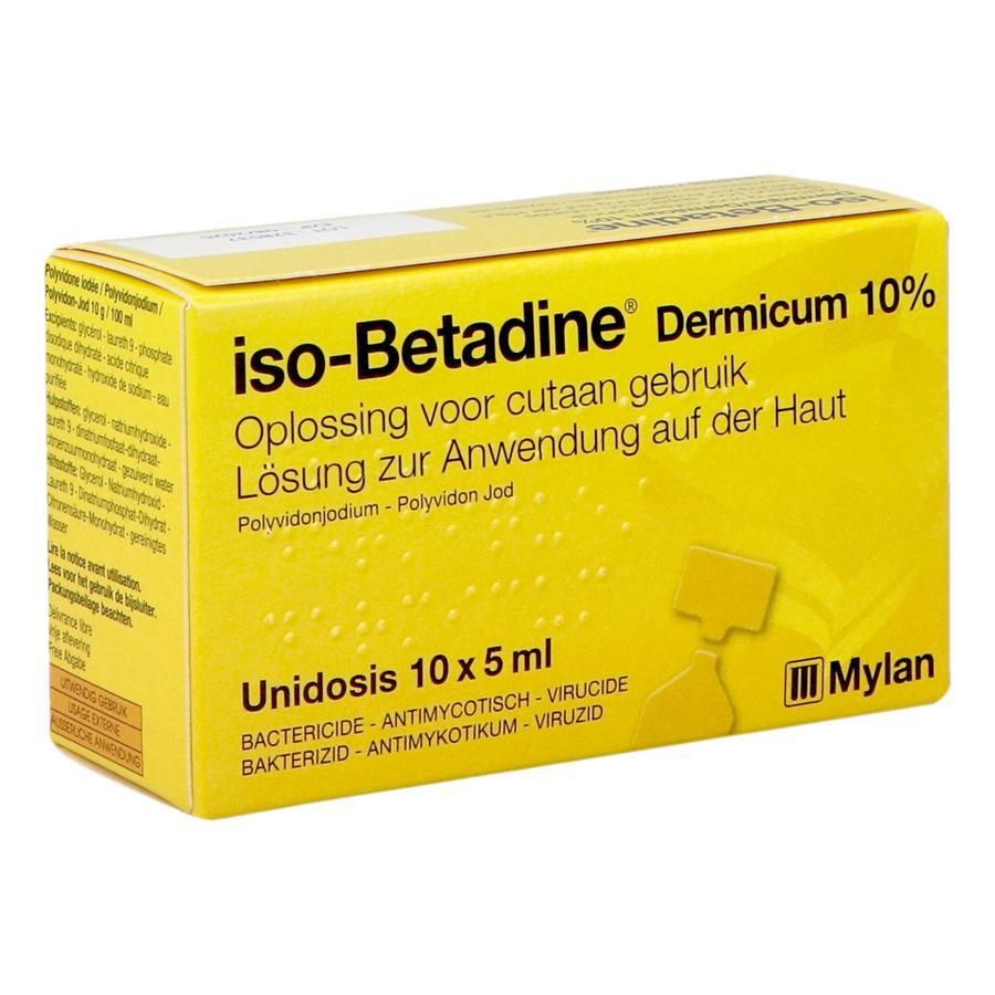 Photo iso‑bétadine