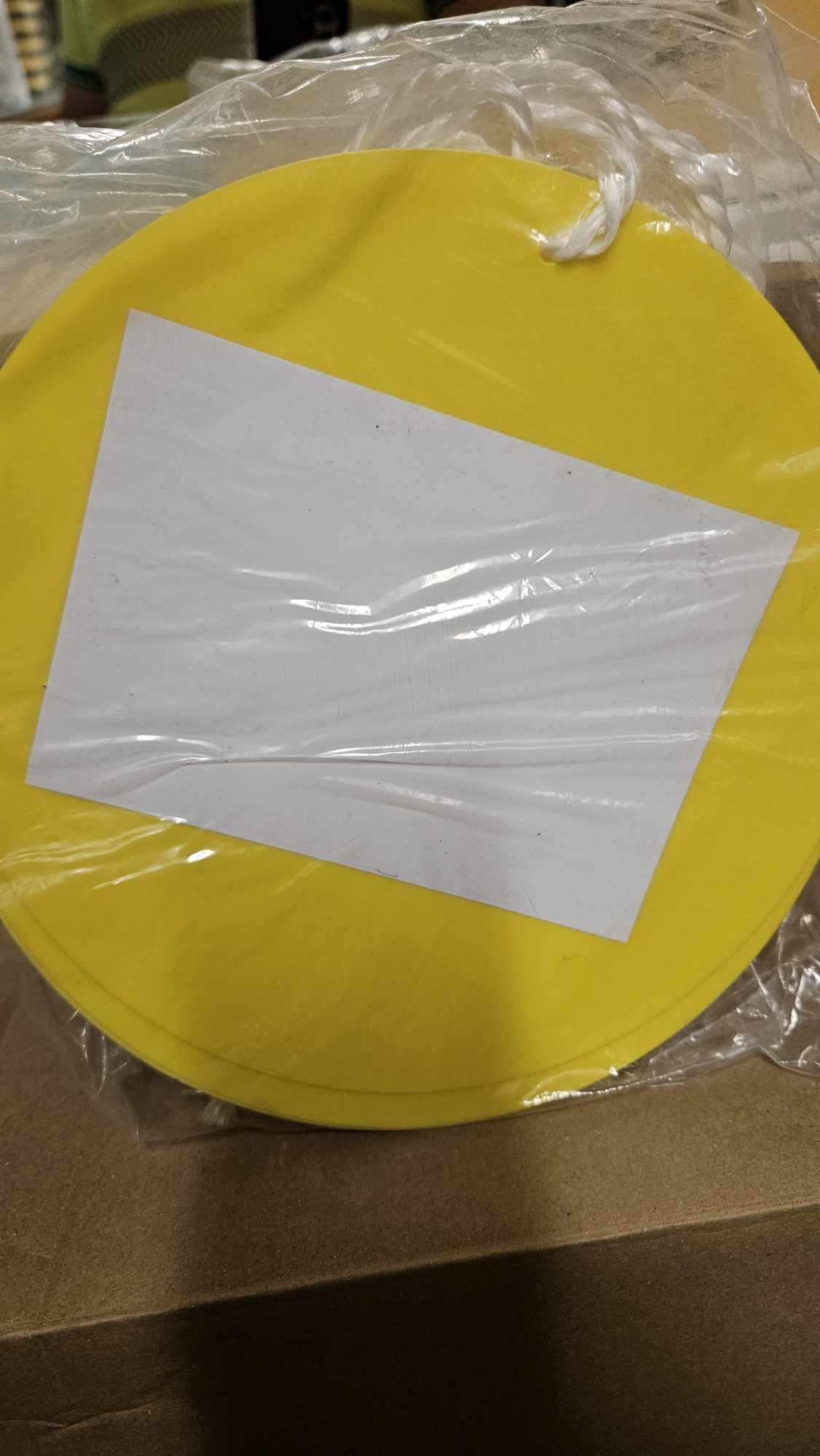 Photo macaron jaune